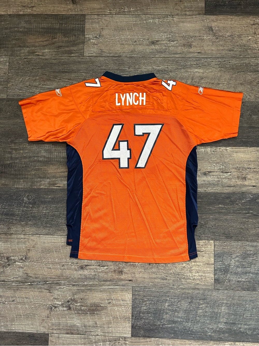 Vintage NFL Reebok John Lynch #47 Denver Broncos Jersey Youth size XL